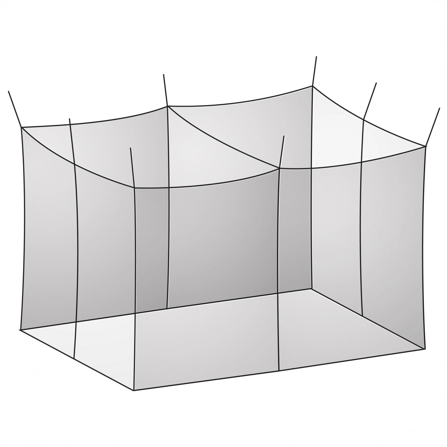 Basic Nature Moskitonetz Klassik Mesh 225 - Moskitonetz – Bild 2