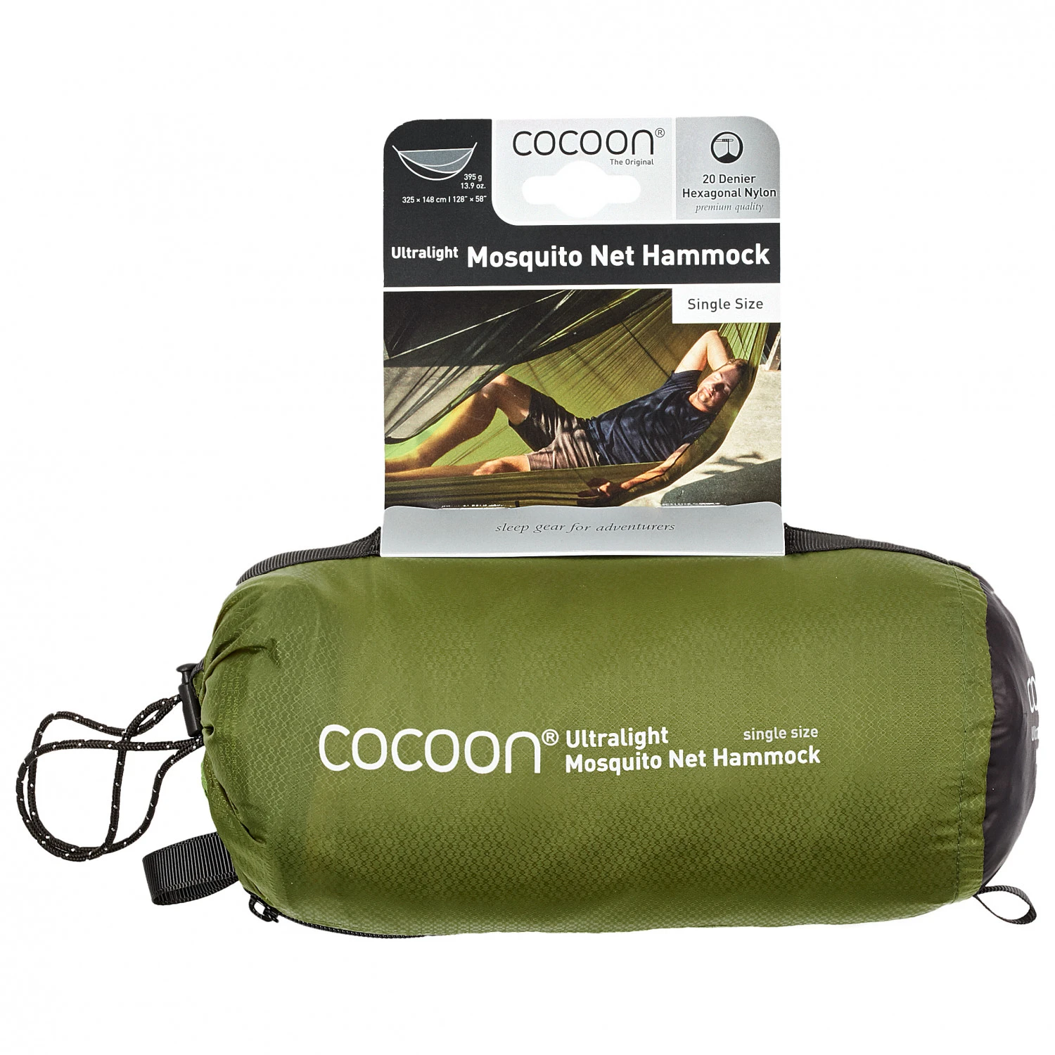 Cocoon Ultralight Mosquito Net Hammock Single - Hängematte – Bild 2