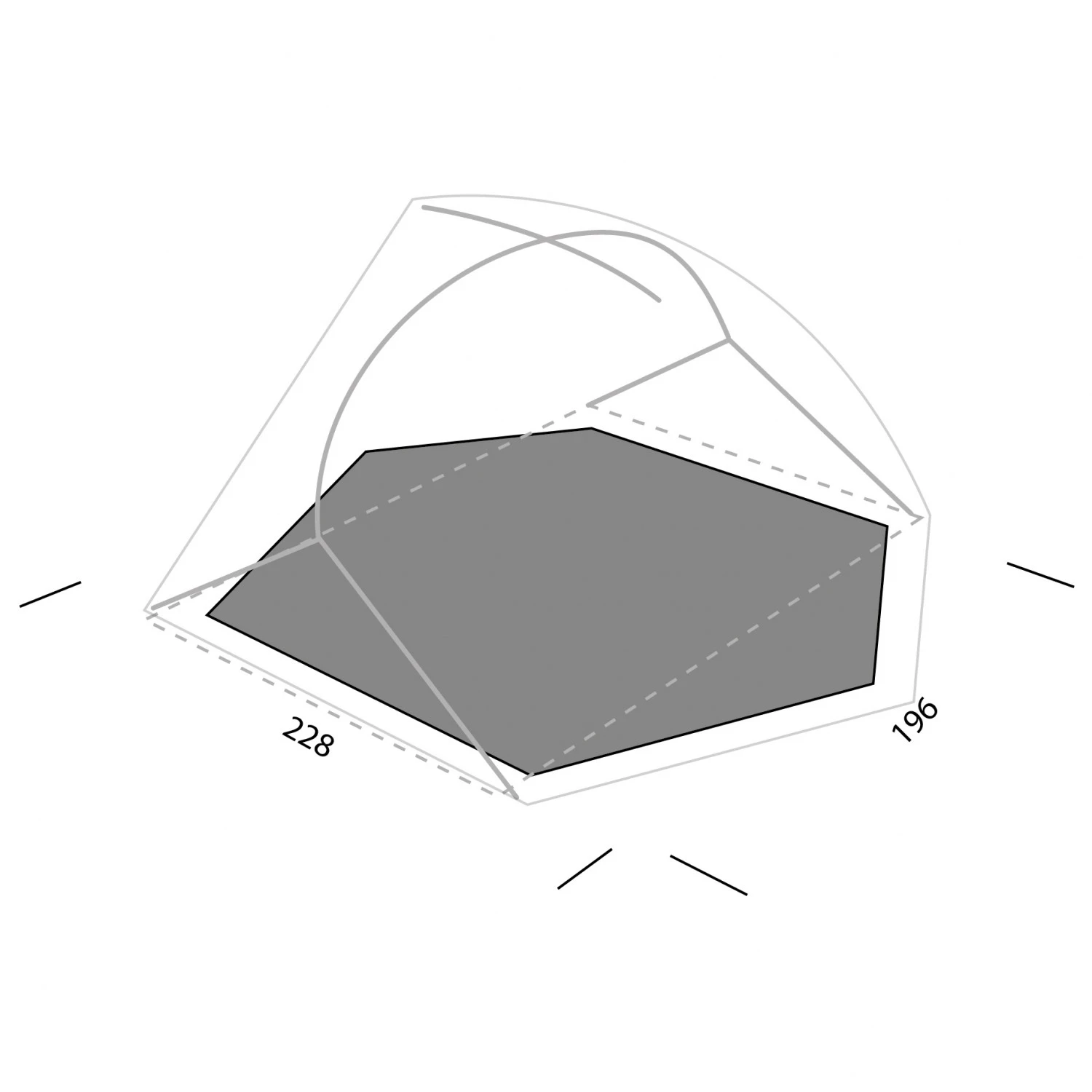 Exped Lyra II - 2-Personen Zelt – Bild 5