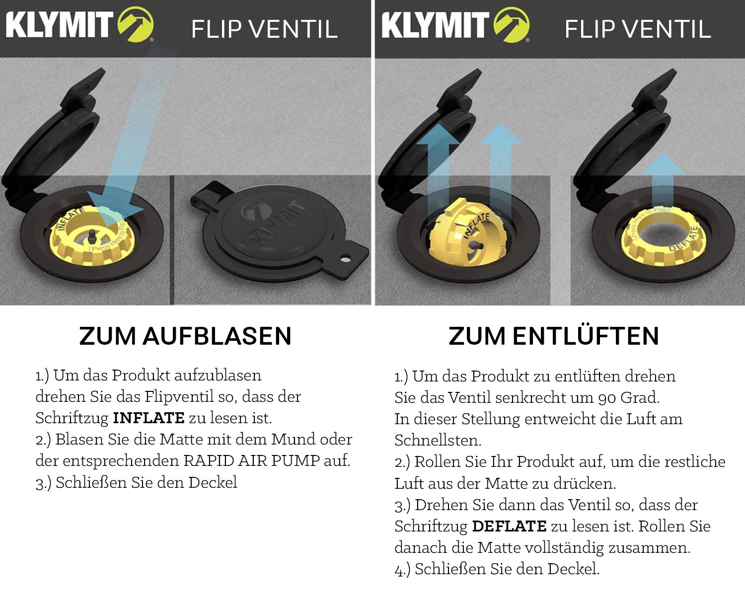 Klymit Static V Luxe - Isomatte – Bild 4