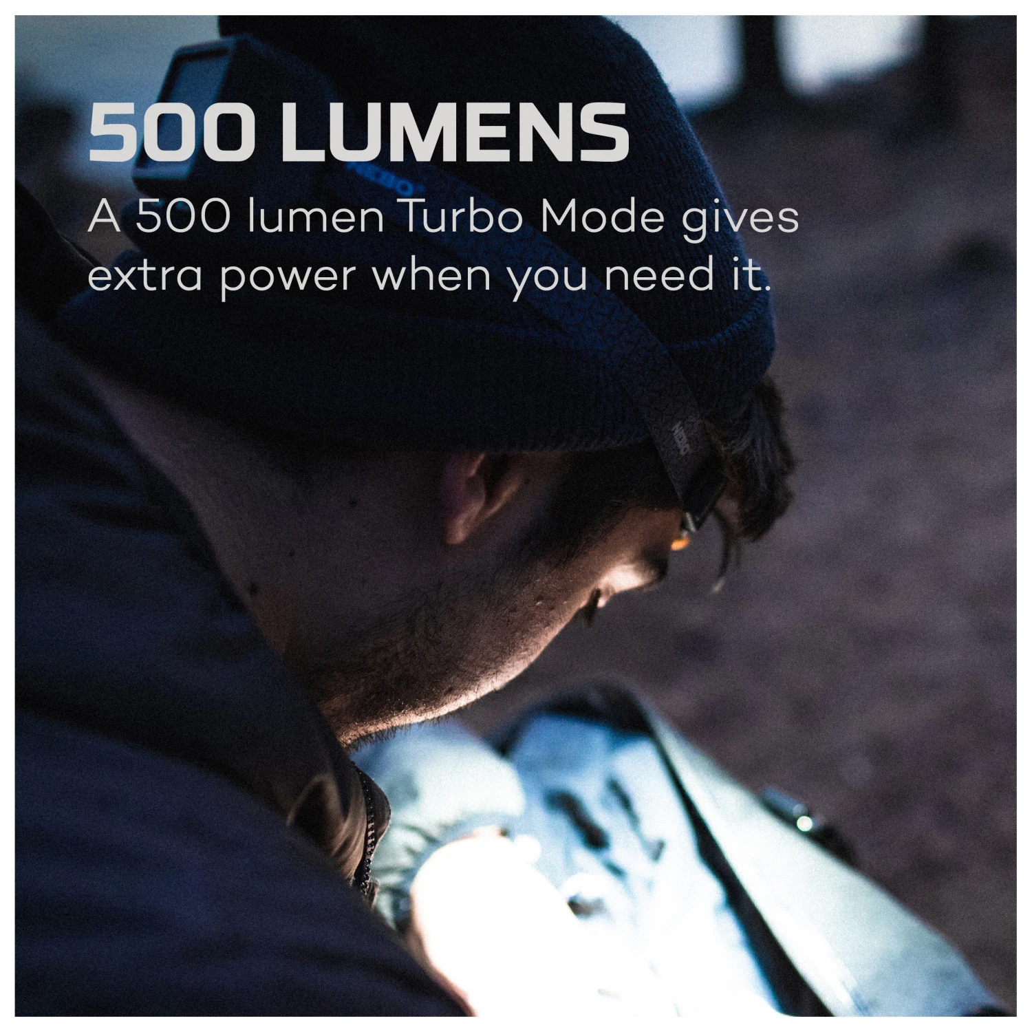 NEBO Einstein 500 - Stirnlampe – Bild 2