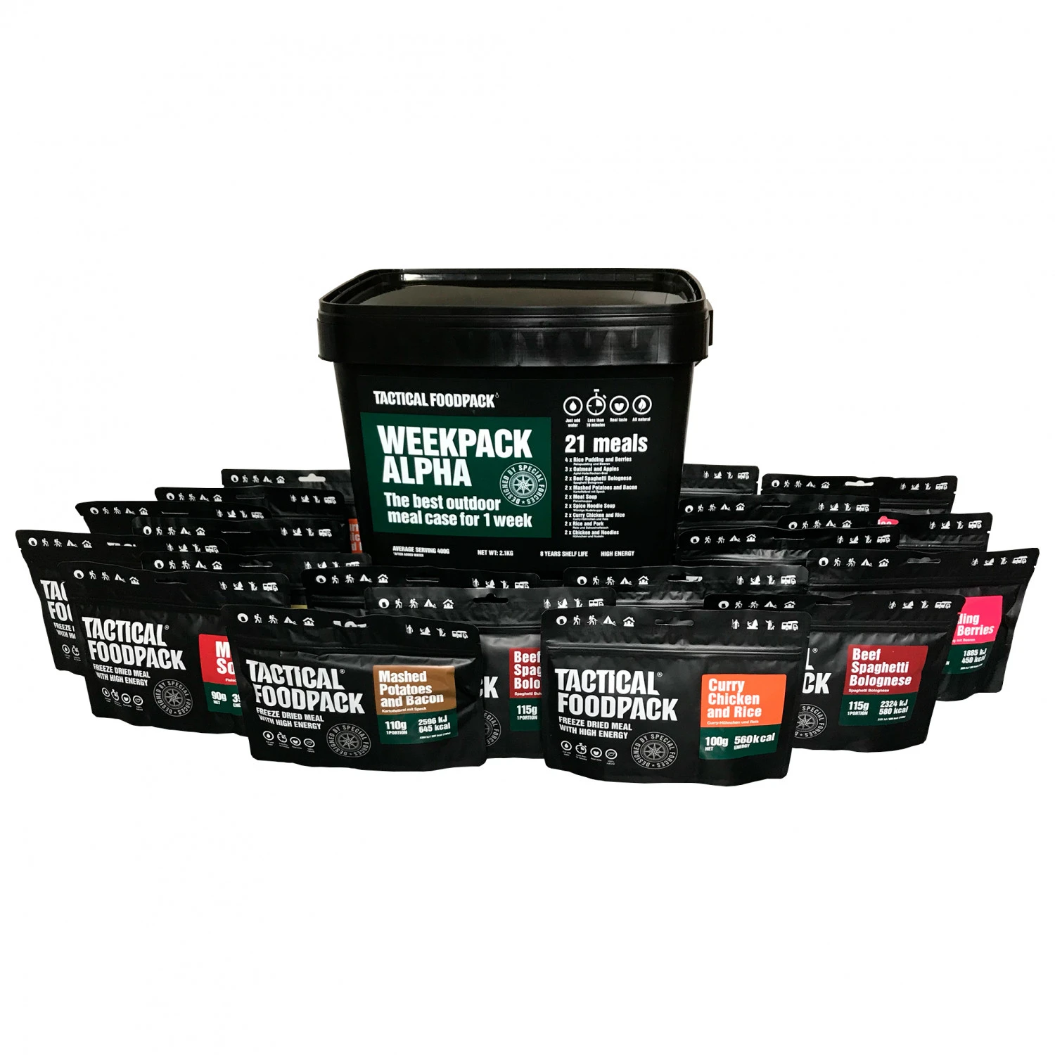 Tactical Foodpack Weekpack Alpha – Bild 2