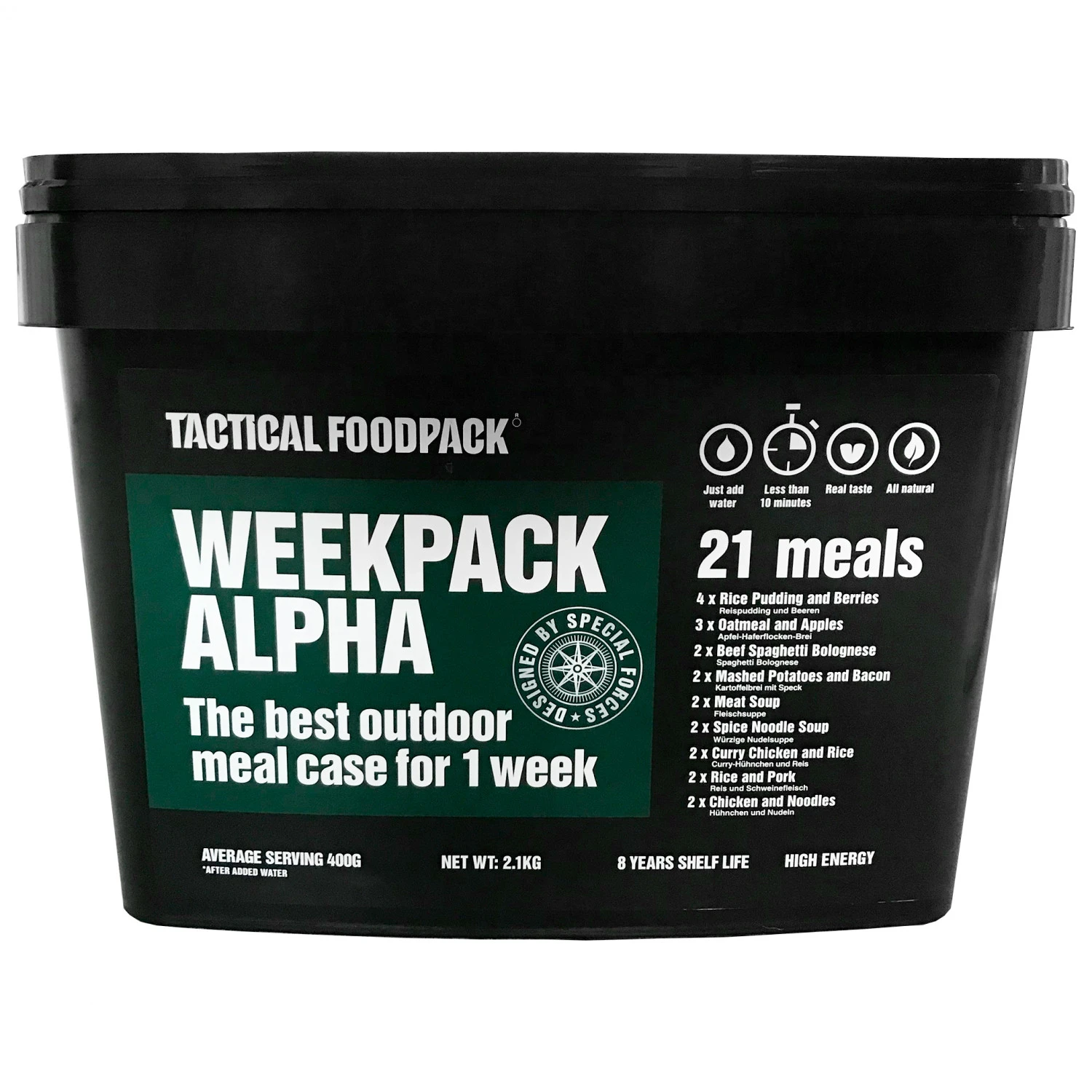 Tactical Foodpack Weekpack Alpha