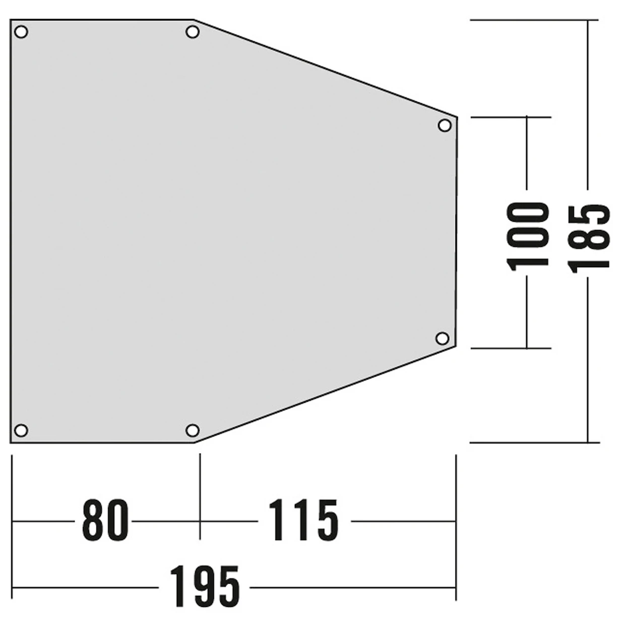 Tatonka Apsidenunterlage 3 - Zeltunterlage – Bild 2