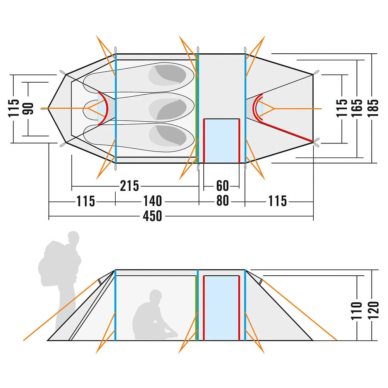 Tatonka Polar 3 - 3-Personen Zelt – Bild 4